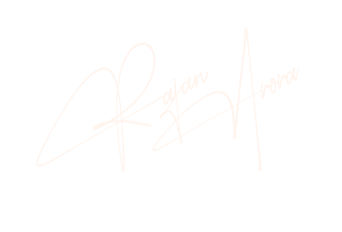 Rajan Arora Signature